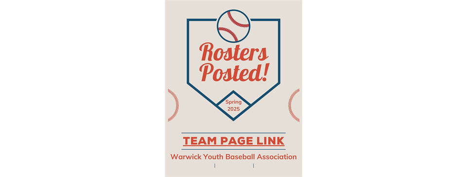 Spring 2025 Rosters Posted